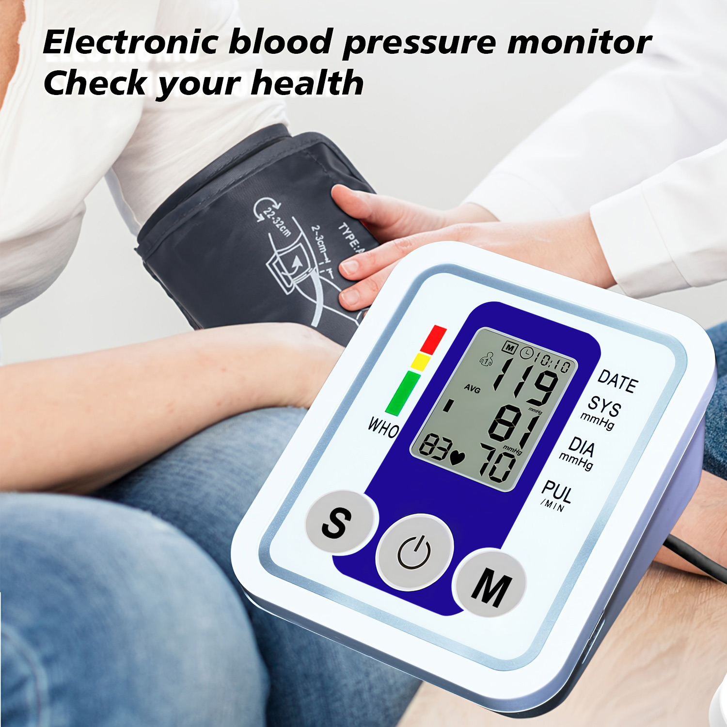 Omron HEM 7156 T Digital Blood Pressure Monitor - Image 3